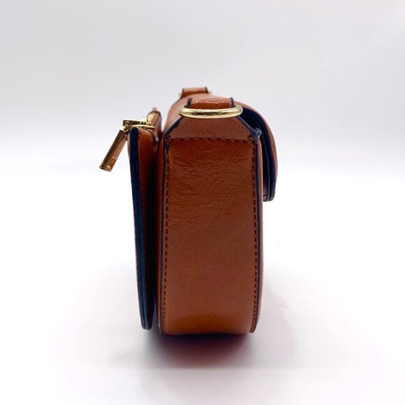 Unbranded Brown Saddle Crossbody - Picture 3 of 11